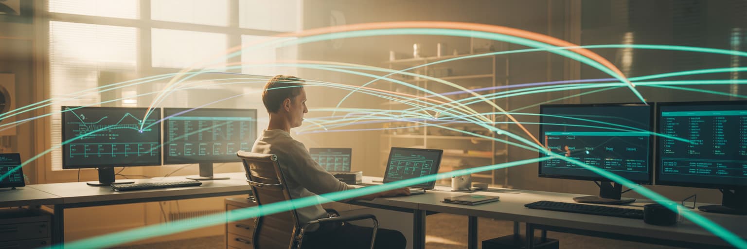 Network connections and data flow